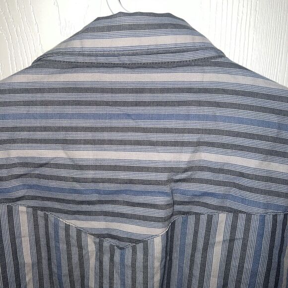 Vintage Wrangler Western Wear Shirt 2XT Striped Cowboy Country - Picture 6 of 7